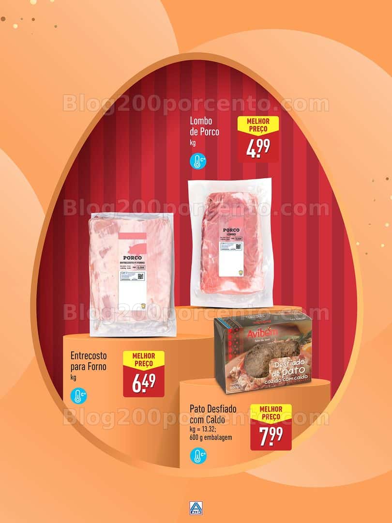 Antevisão Folheto ALDI Páscoa Promoções a partir de 12 março