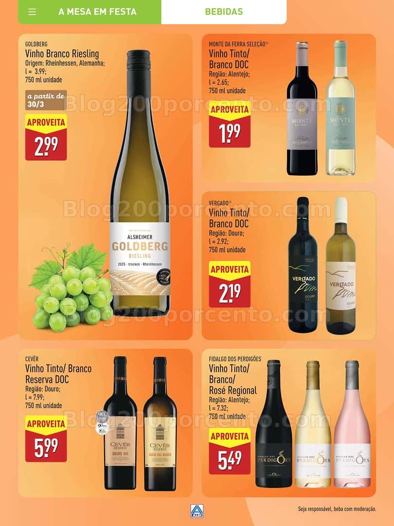 Antevisão Folheto ALDI Páscoa Promoções a partir de 12 março