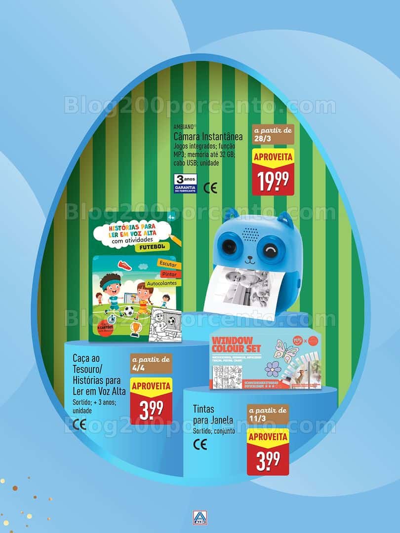 Antevisão Folheto ALDI Páscoa Promoções a partir de 12 março
