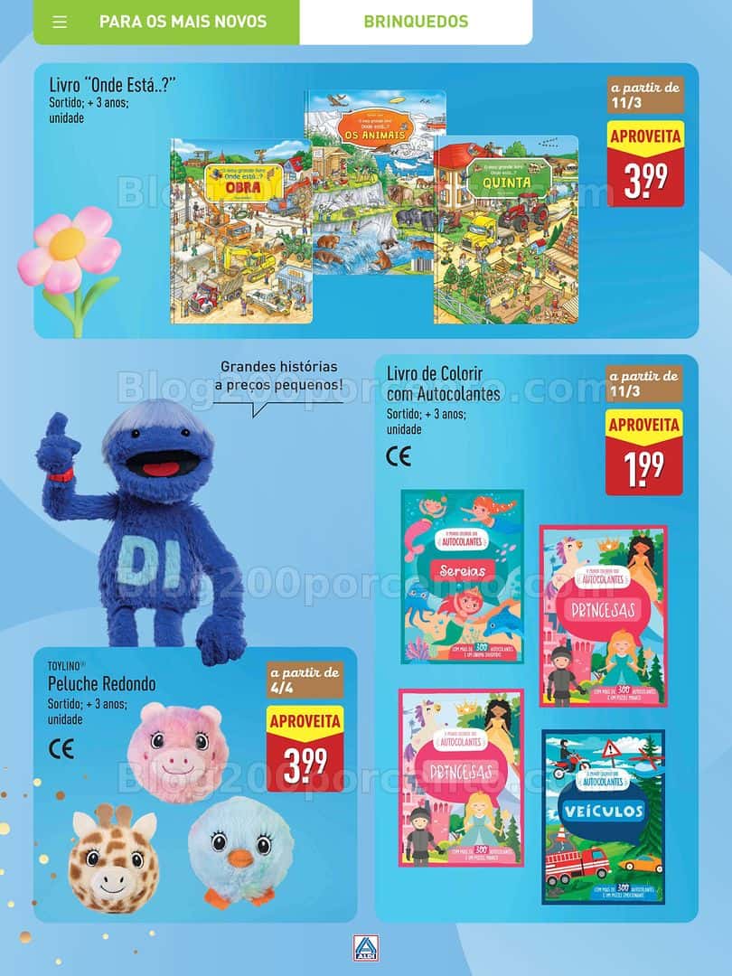 Antevisão Folheto ALDI Páscoa Promoções a partir de 12 março