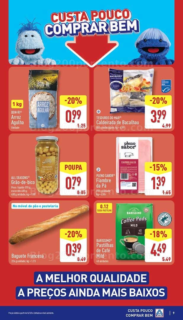 Antevisão Folheto ALDI Promoções de 16 a 22 março