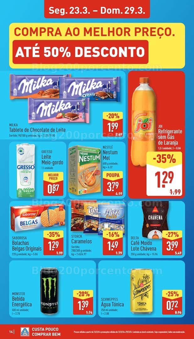 Antevisão Folheto ALDI Promoções de 23 a 29 março