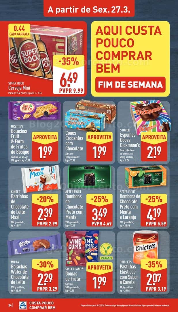 Antevisão Folheto ALDI Promoções de 23 a 29 março