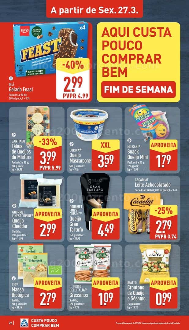 Antevisão Folheto ALDI Promoções de 23 a 29 março