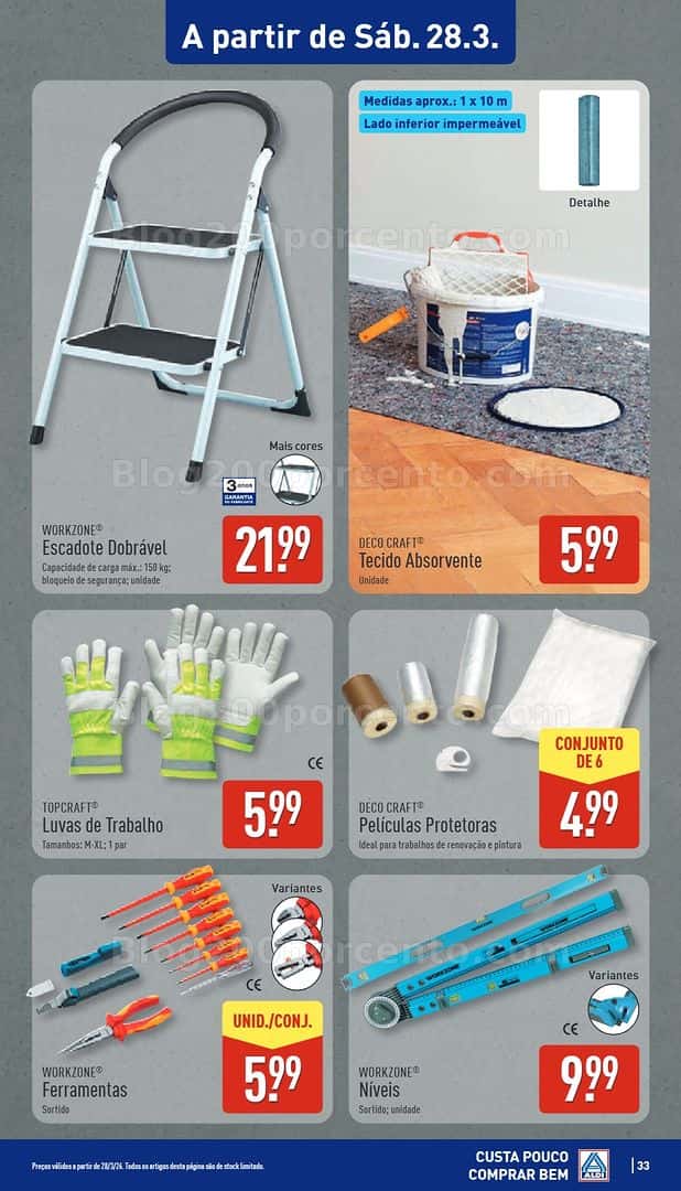 Antevisão Folheto ALDI Promoções de 23 a 29 março