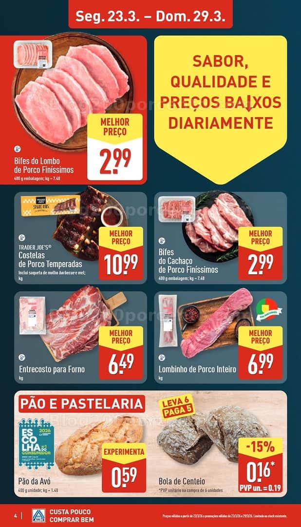 Antevisão Folheto ALDI Promoções de 23 a 29 março