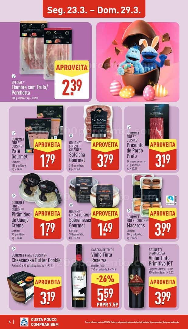 Antevisão Folheto ALDI Promoções de 23 a 29 março