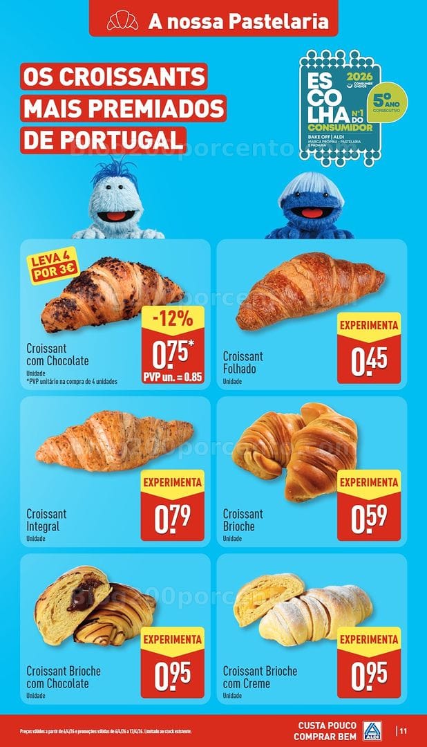 Antevisão Folheto ALDI Promoções de 6 a 12 abril