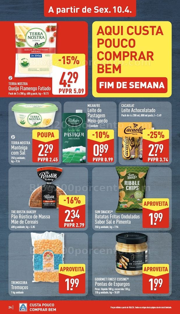 Antevisão Folheto ALDI Promoções de 6 a 12 abril