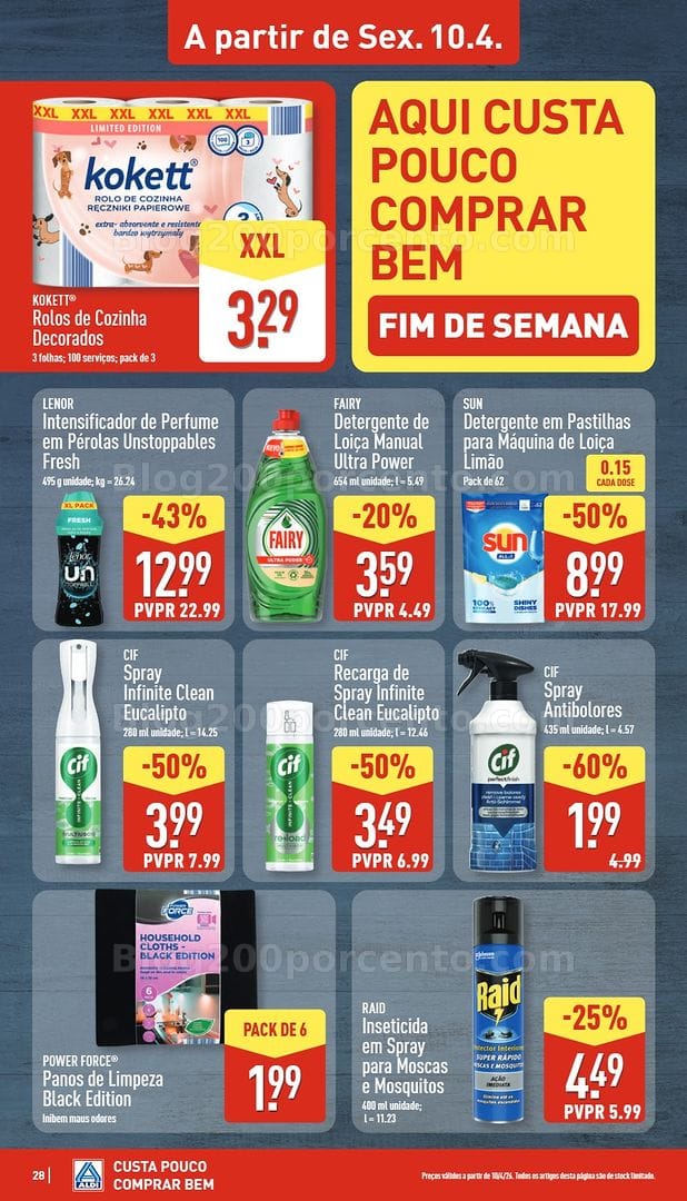 Antevisão Folheto ALDI Promoções de 6 a 12 abril