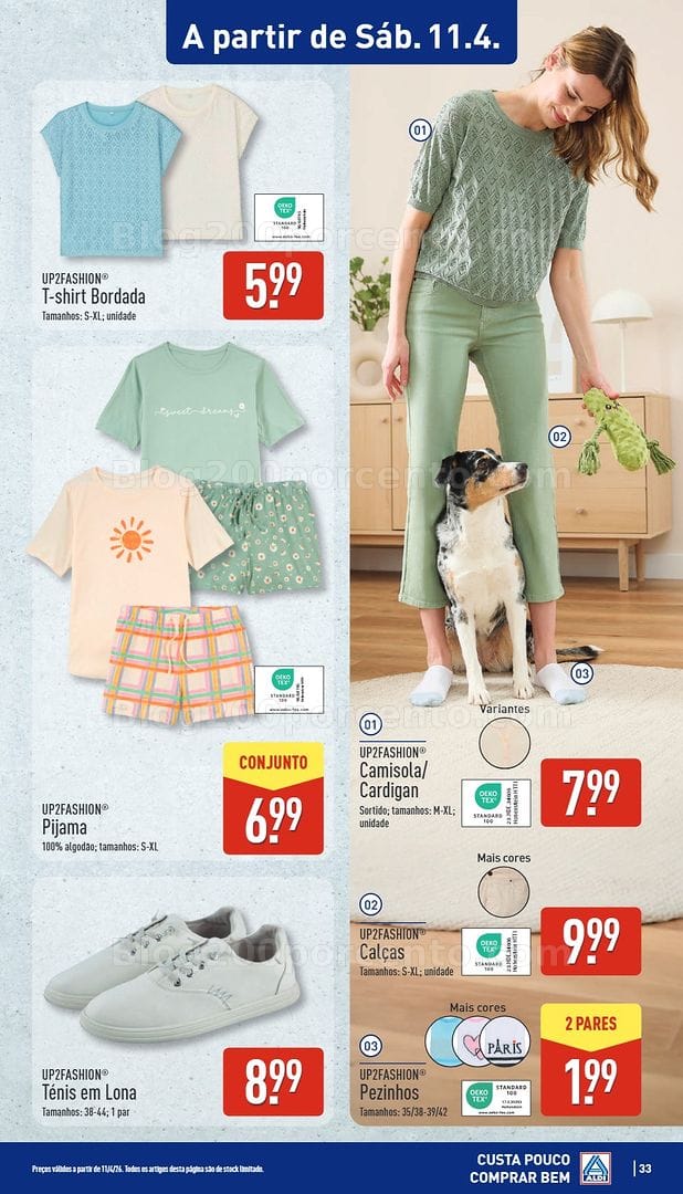 Antevisão Folheto ALDI Promoções de 6 a 12 abril