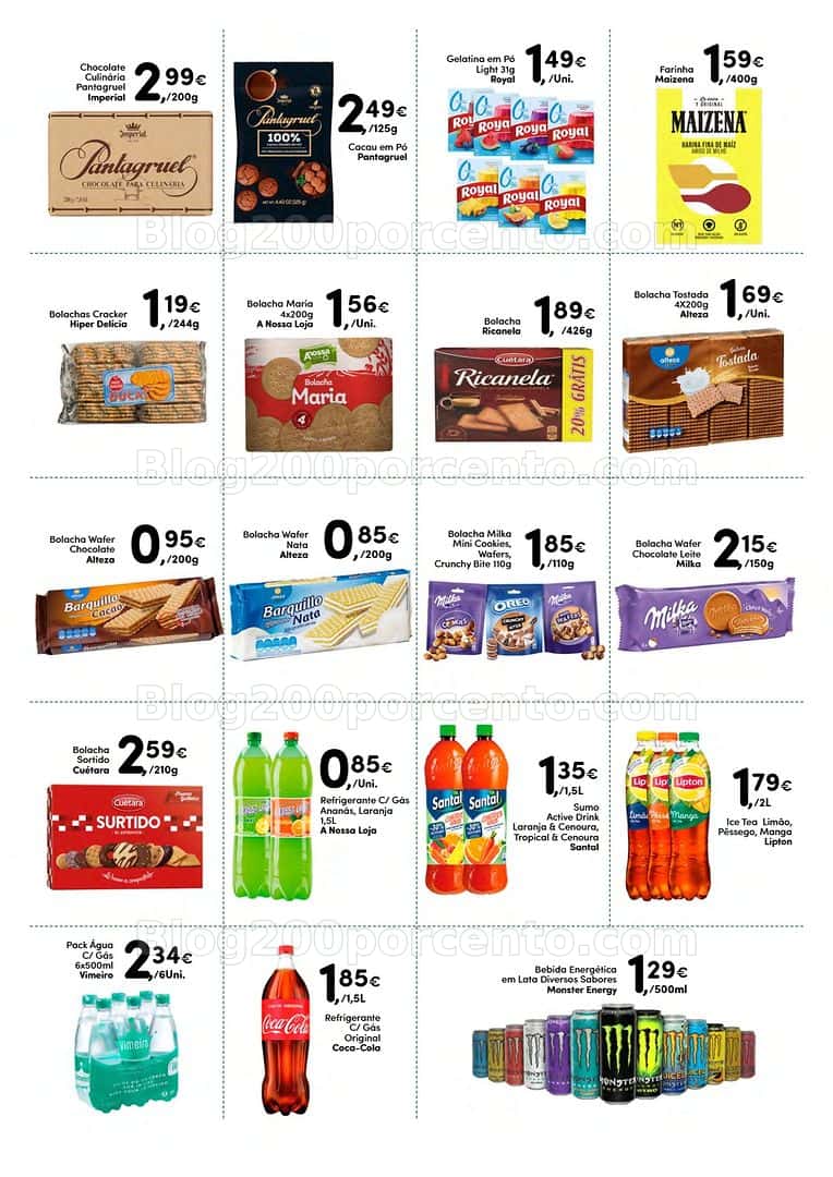 Antevisão Folheto A NOSSA LOJA Promoções 15 março a 5 abril