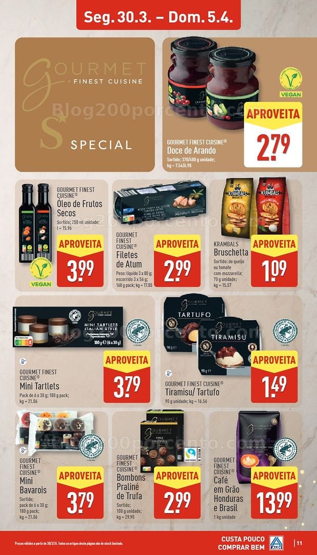 Antevisão Folheto ALDI Promoções de 30 março a 5 abril