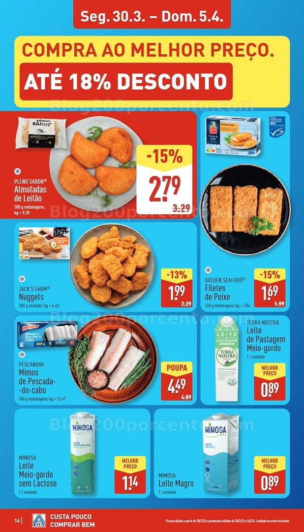 Antevisão Folheto ALDI Promoções de 30 março a 5 abril