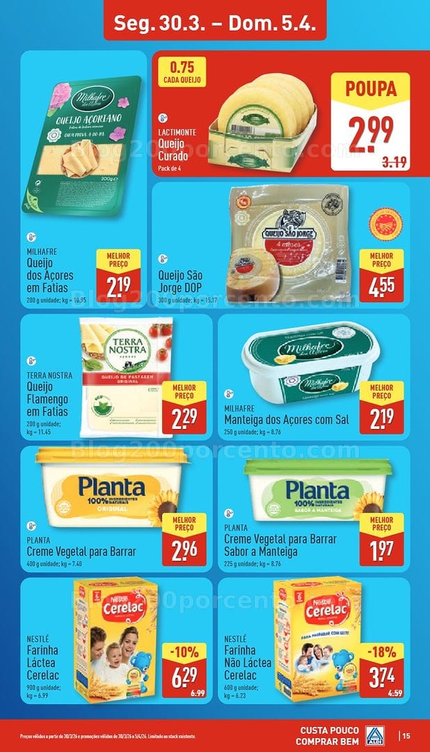 Antevisão Folheto ALDI Promoções de 30 março a 5 abril