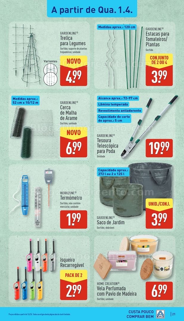 Antevisão Folheto ALDI Promoções de 30 março a 5 abril