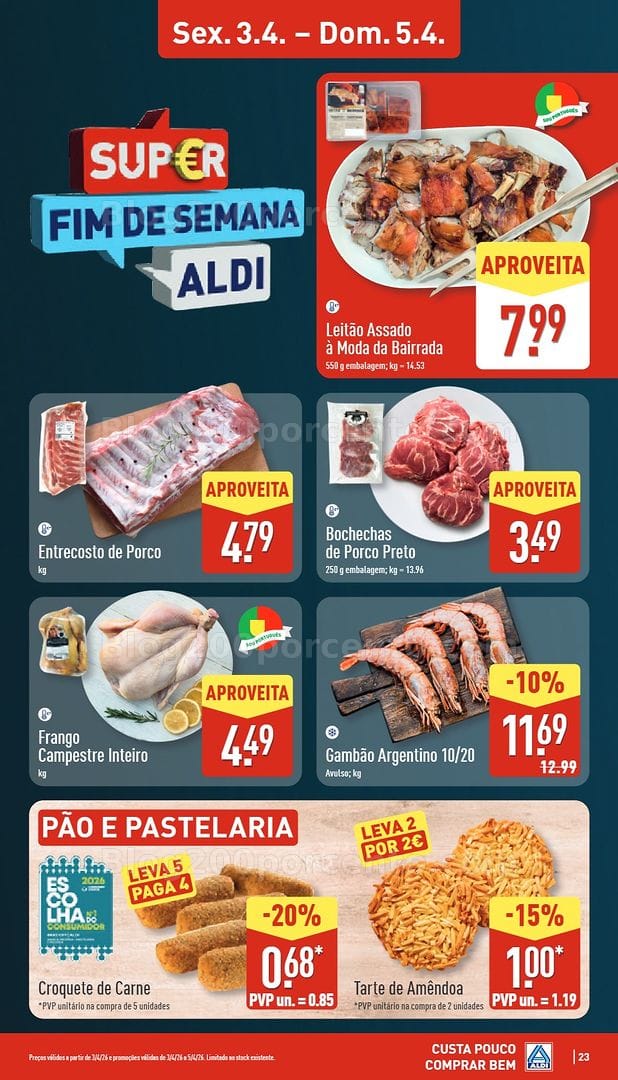 Antevisão Folheto ALDI Promoções de 30 março a 5 abril