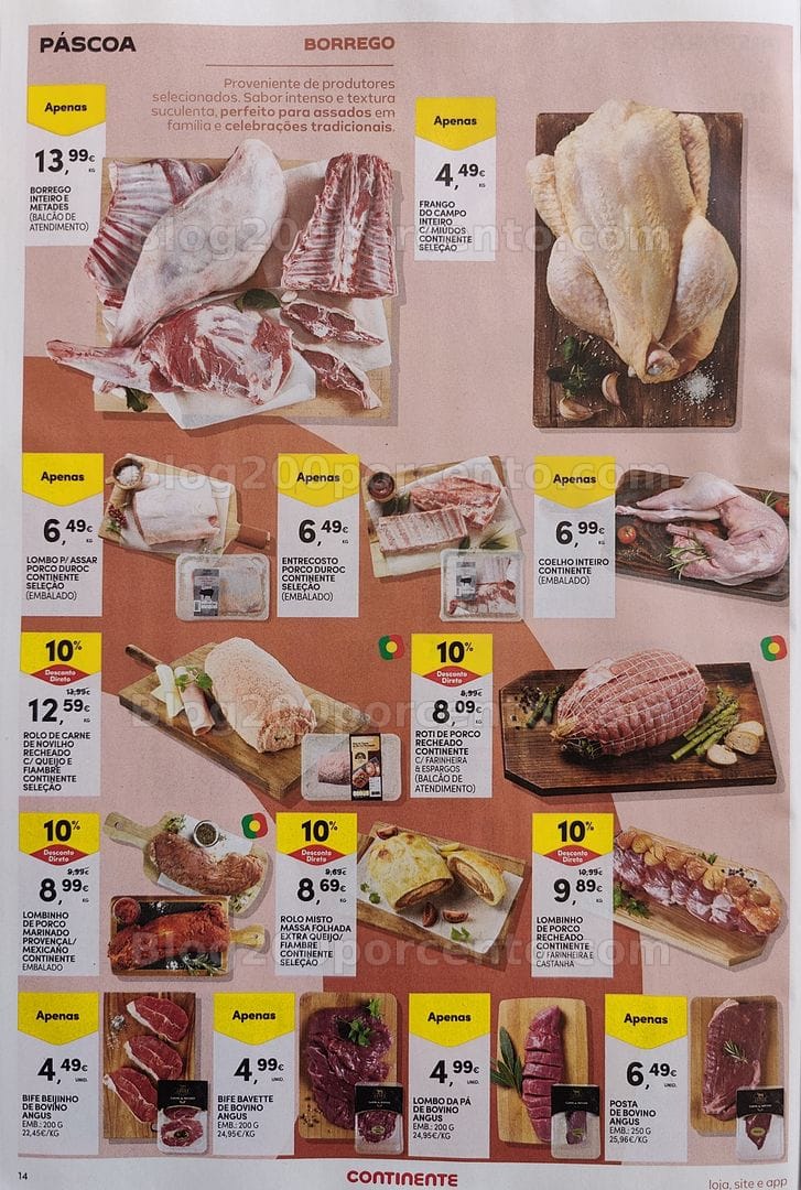 Antevisão Folheto CONTINENTE Promoções de 31 março a 6 abril