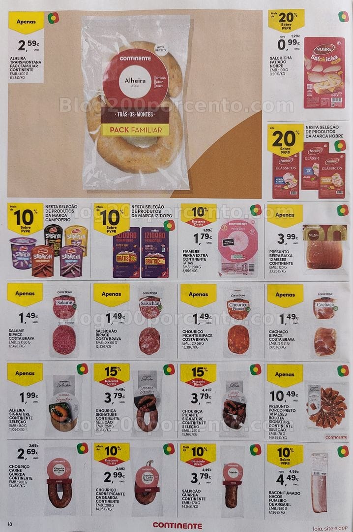 Antevisão Folheto CONTINENTE Promoções de 31 março a 6 abril