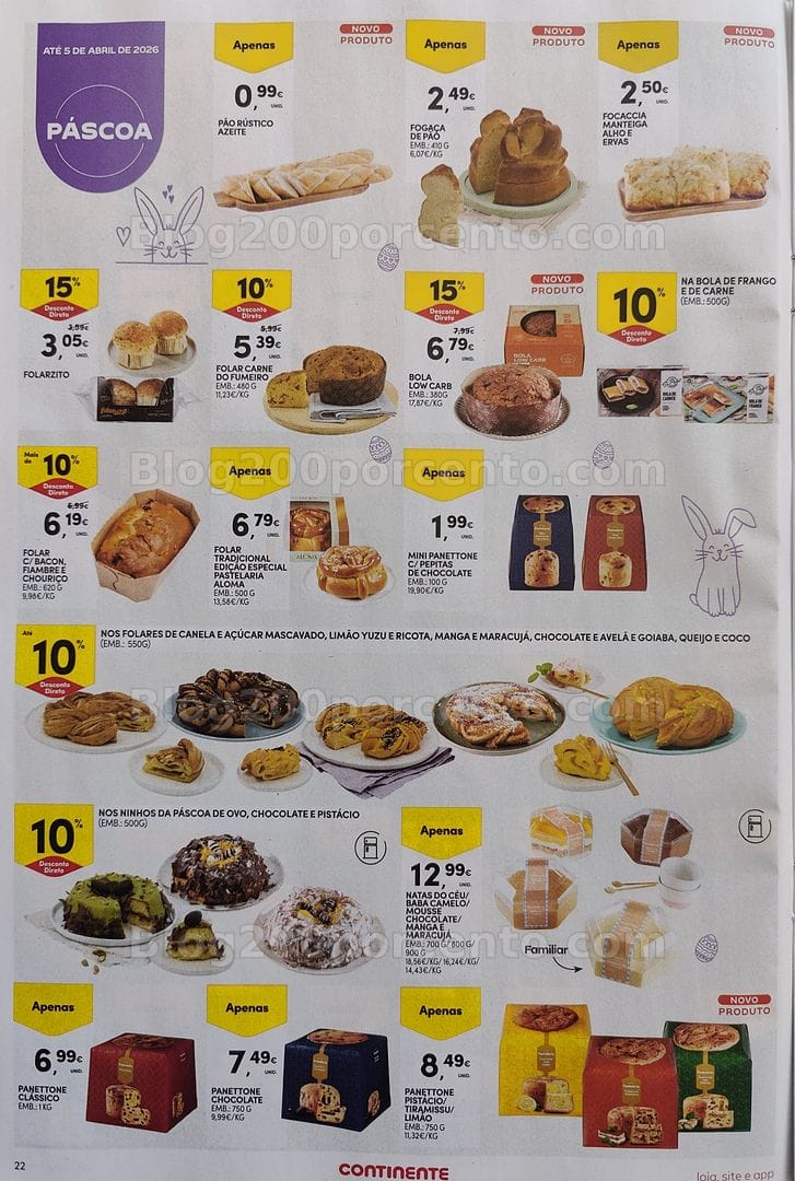 Antevisão Folheto CONTINENTE Promoções de 31 março a 6 abril