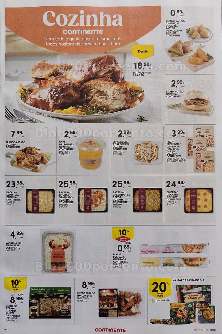 Antevisão Folheto CONTINENTE Promoções de 31 março a 6 abril