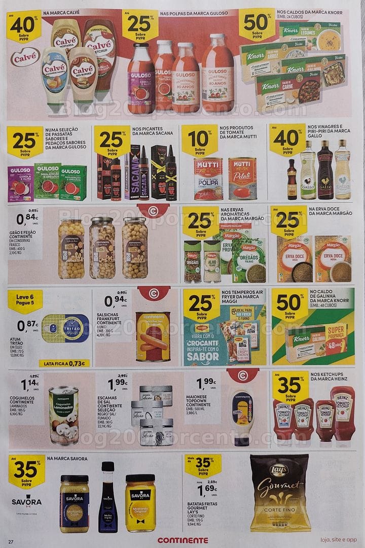 Antevisão Folheto CONTINENTE Promoções de 31 março a 6 abril