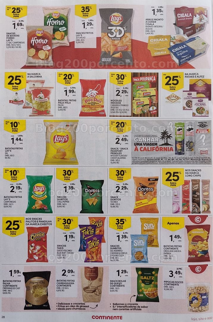 Antevisão Folheto CONTINENTE Promoções de 31 março a 6 abril