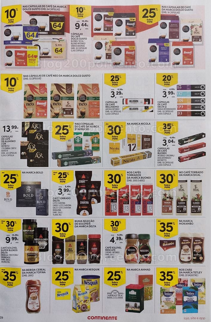 Antevisão Folheto CONTINENTE Promoções de 31 março a 6 abril