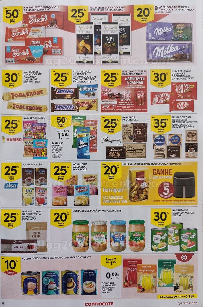 Antevisão Folheto CONTINENTE Promoções de 31 março a 6 abril