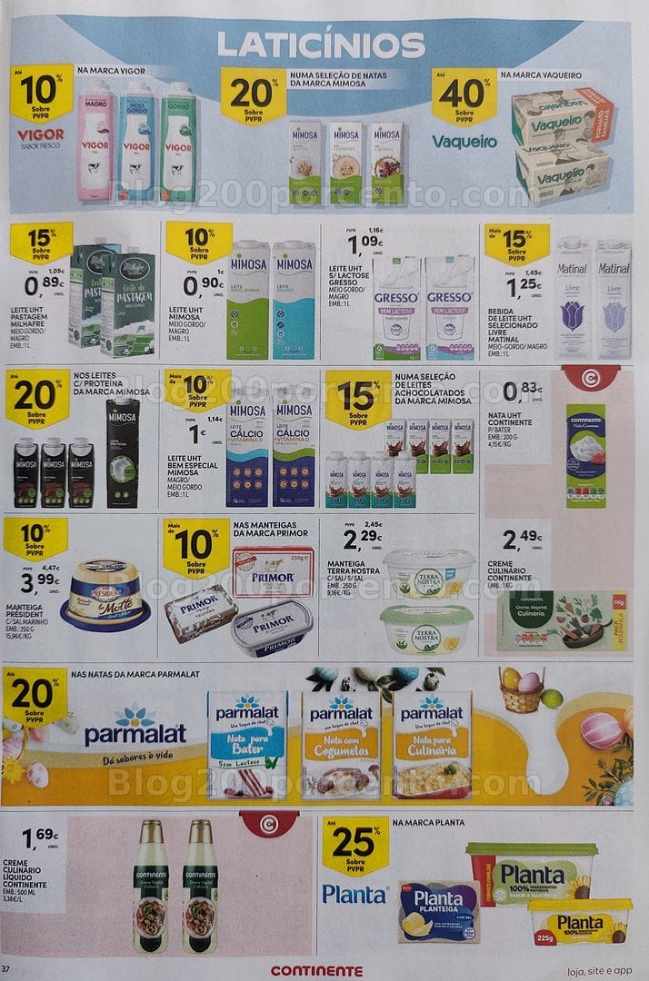 Antevisão Folheto CONTINENTE Promoções de 31 março a 6 abril