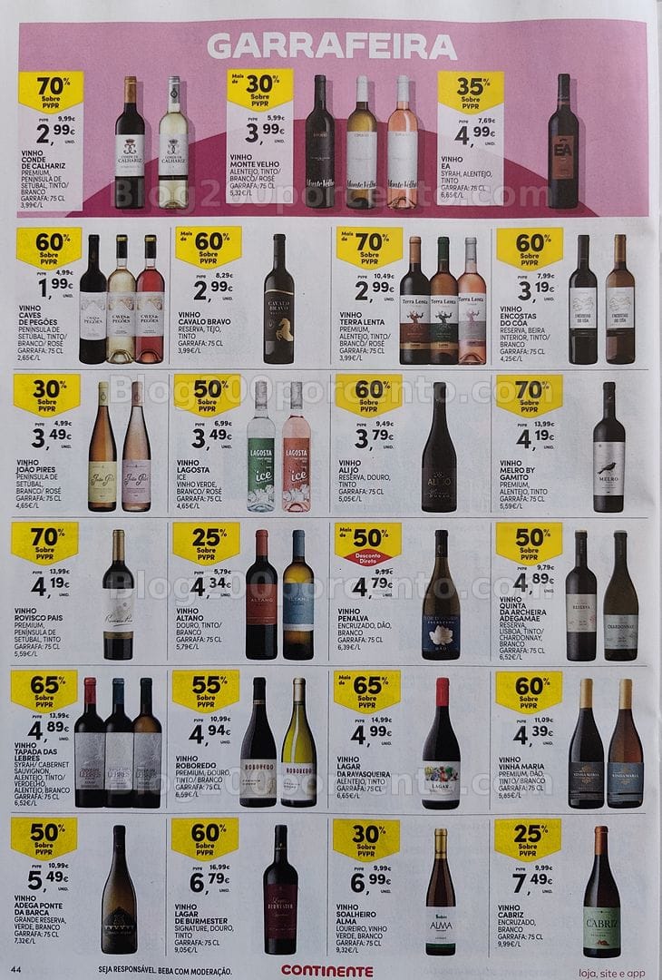 Antevisão Folheto CONTINENTE Promoções de 31 março a 6 abril