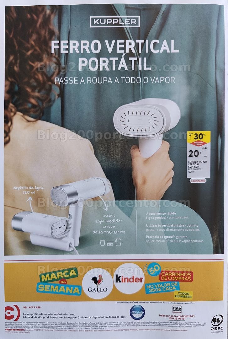 Antevisão Folheto CONTINENTE Promoções de 31 março a 6 abril