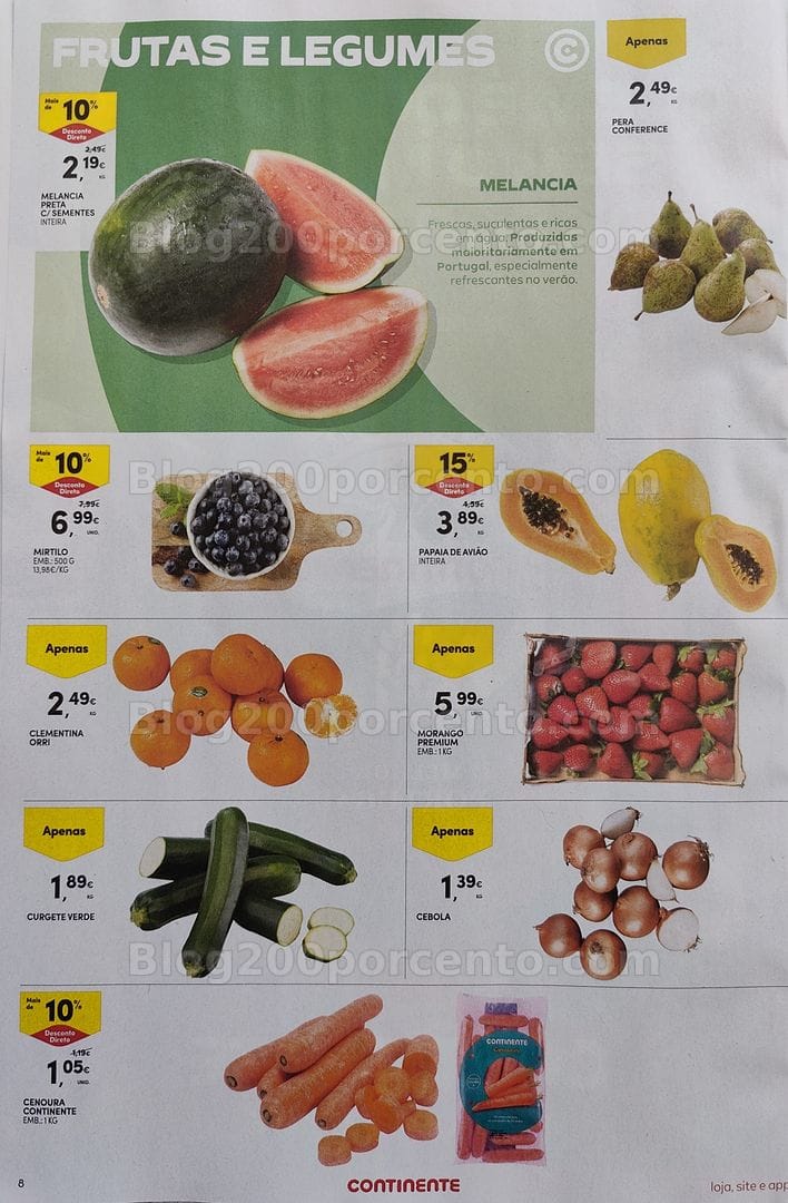 Antevisão Folheto CONTINENTE Promoções de 31 março a 6 abril