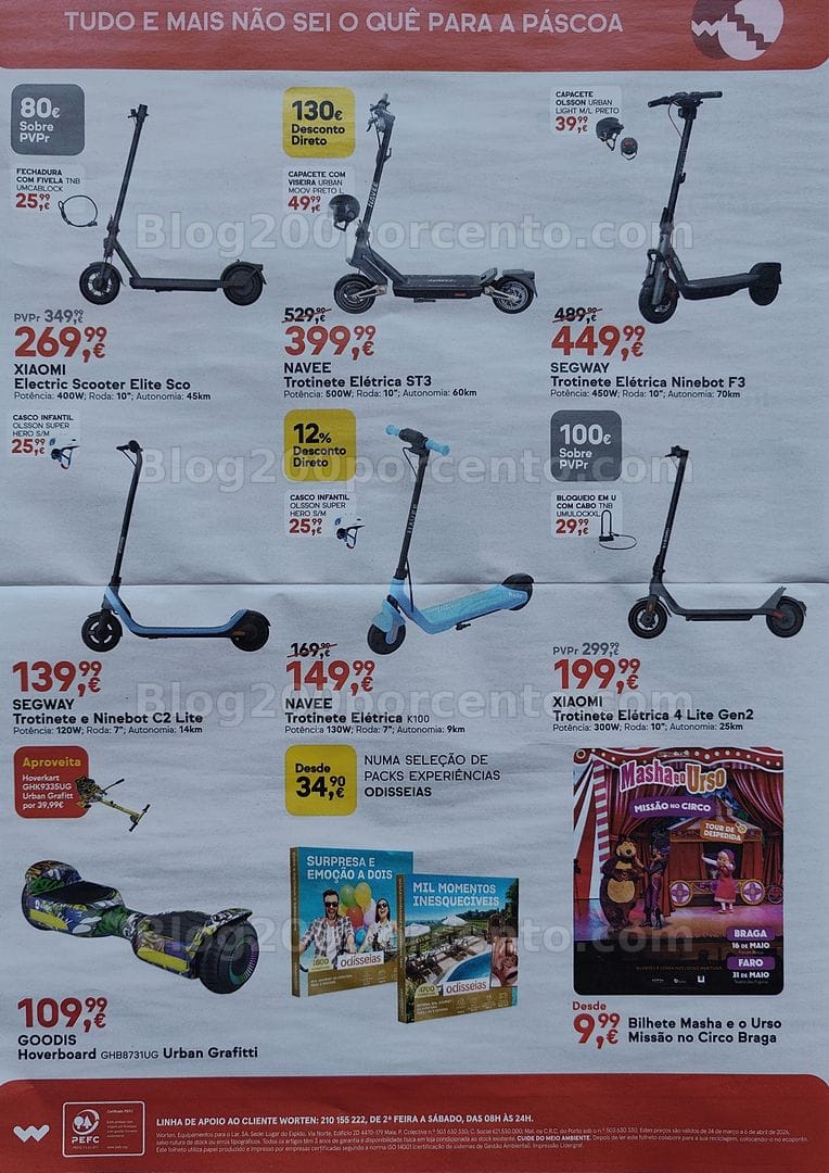 Antevisão Folheto WORTEN Extra Promoções de 24 março a 6 abril