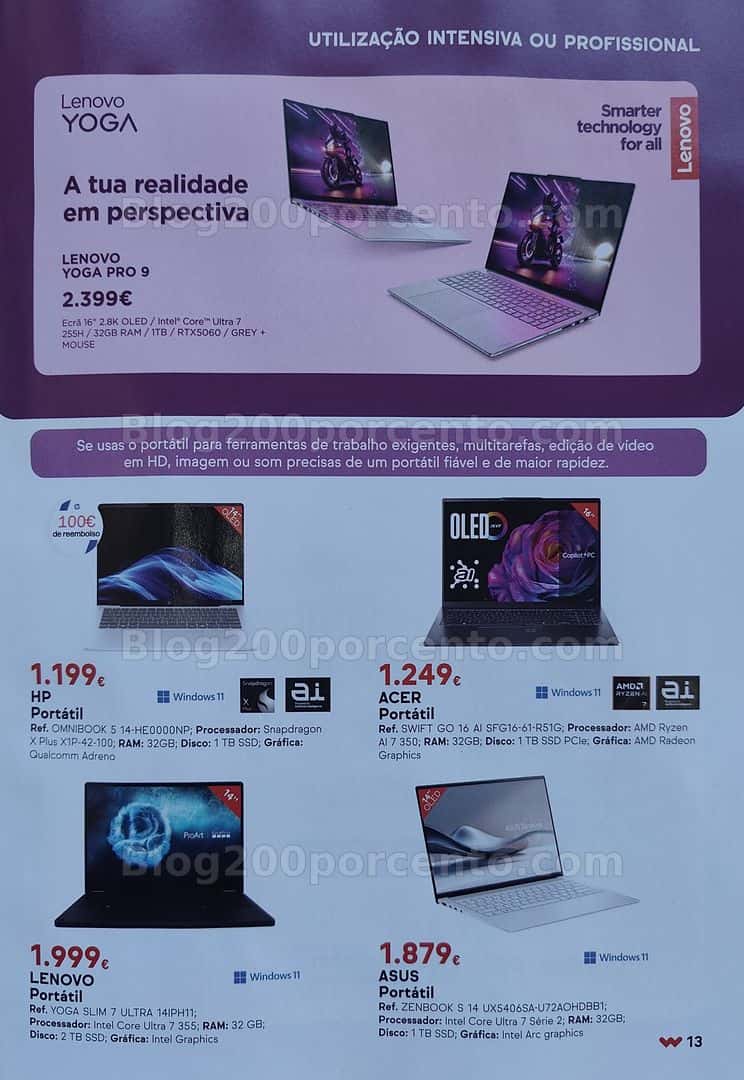 Antevisão Folheto WORTEN Tecnologia Promoções de 17 março a 6 abril