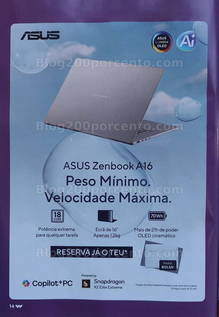 Antevisão Folheto WORTEN Tecnologia Promoções de 17 março a 6 abril