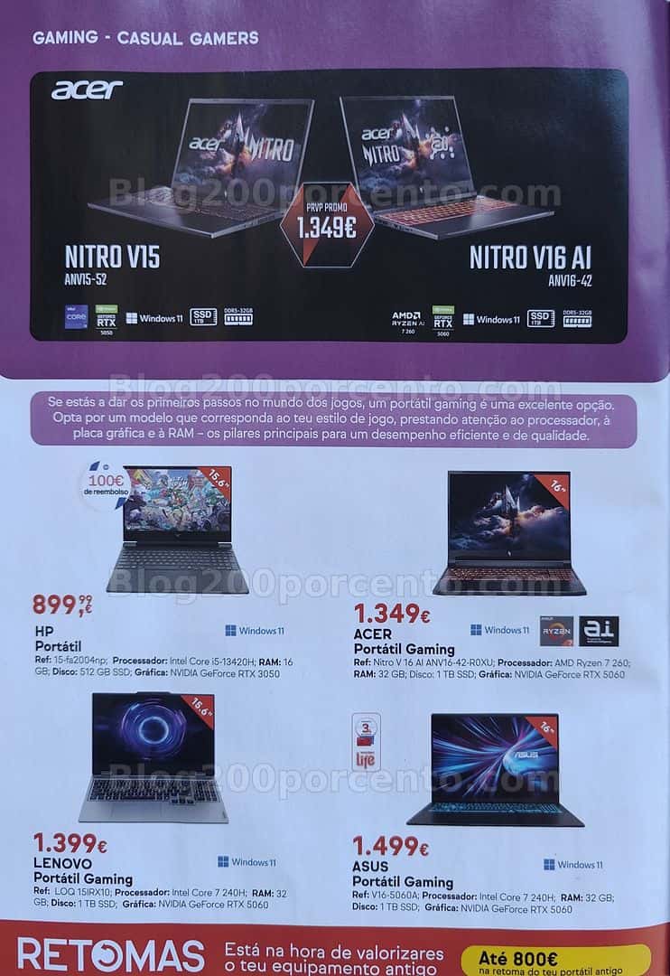 Antevisão Folheto WORTEN Tecnologia Promoções de 17 março a 6 abril