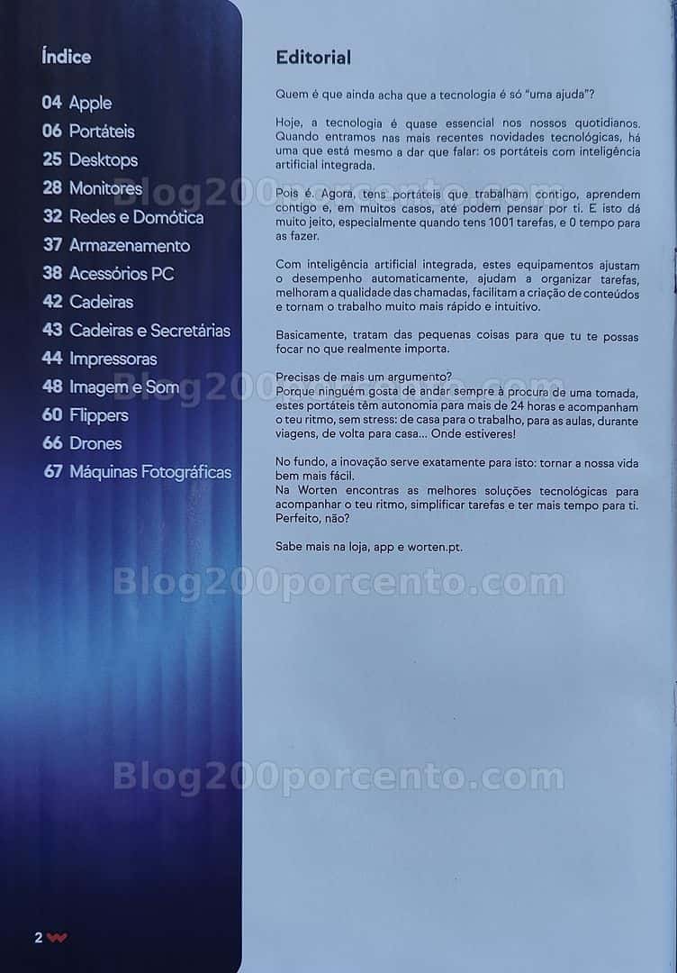 Antevisão Folheto WORTEN Tecnologia Promoções de 17 março a 6 abril