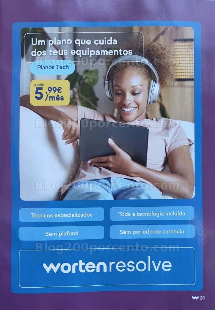 Antevisão Folheto WORTEN Tecnologia Promoções de 17 março a 6 abril