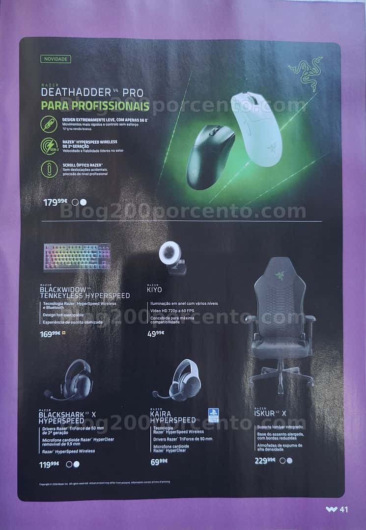 Antevisão Folheto WORTEN Tecnologia Promoções de 17 março a 6 abril