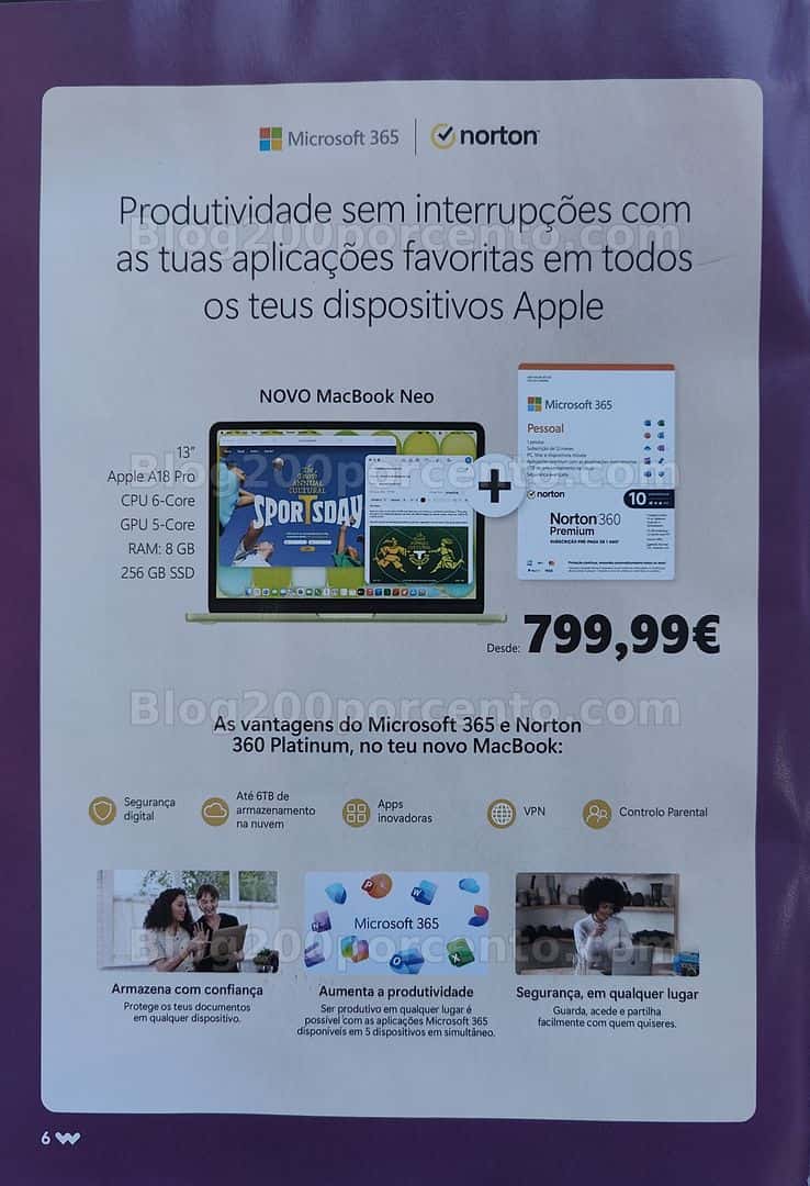 Antevisão Folheto WORTEN Tecnologia Promoções de 17 março a 6 abril