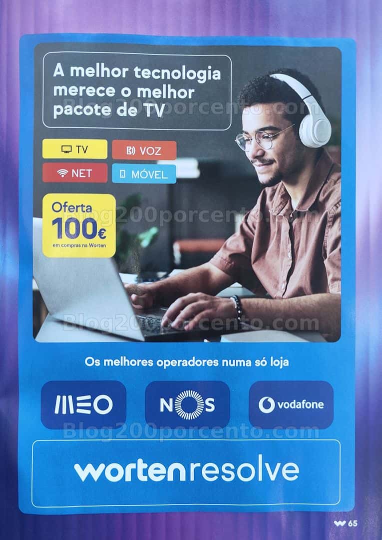 Antevisão Folheto WORTEN Tecnologia Promoções de 17 março a 6 abril