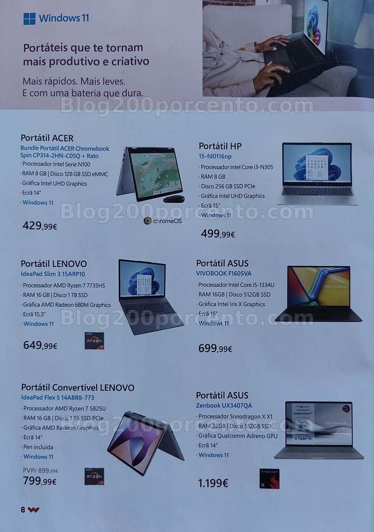 Antevisão Folheto WORTEN Tecnologia Promoções de 17 março a 6 abril