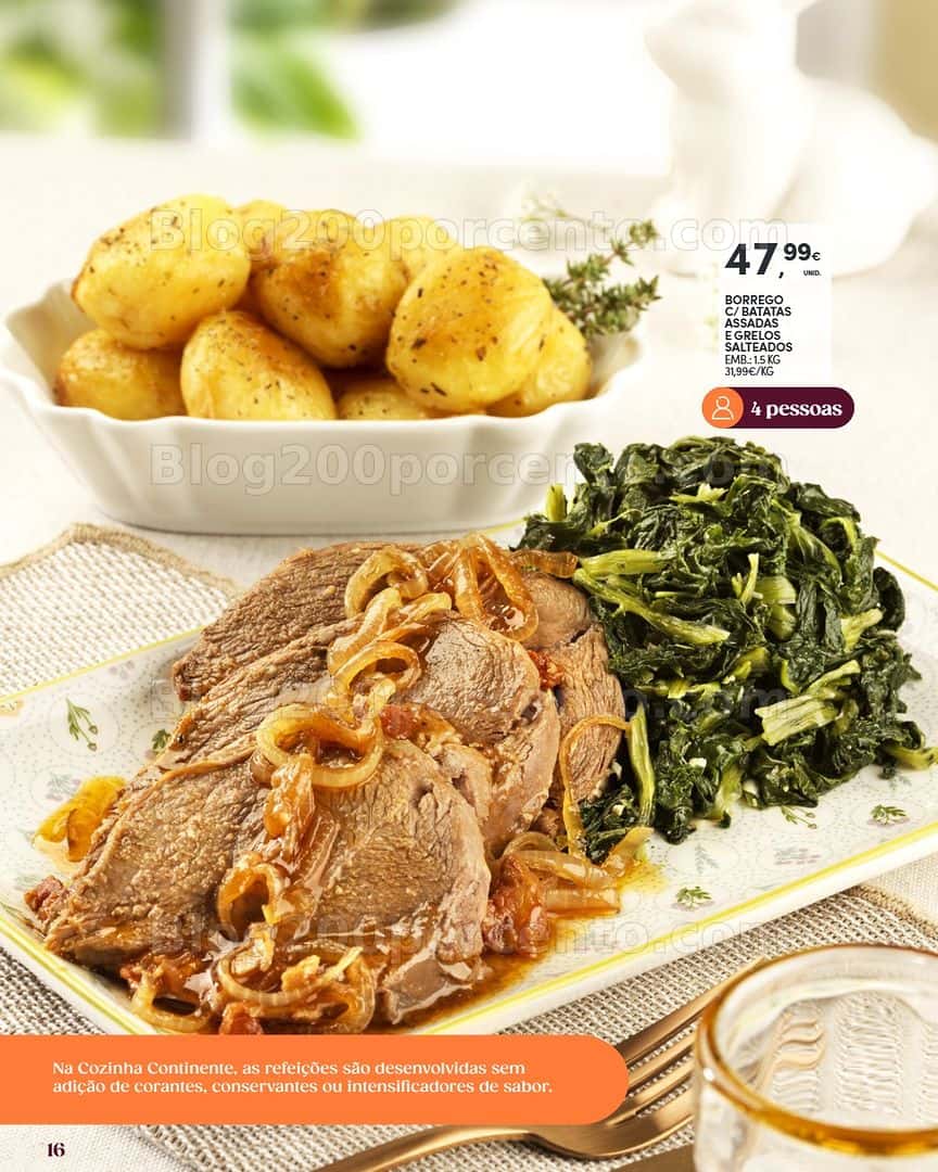 Antevisão Folheto CONTINENTE Páscoa Take Away Promoções de 17 março a 5 abril