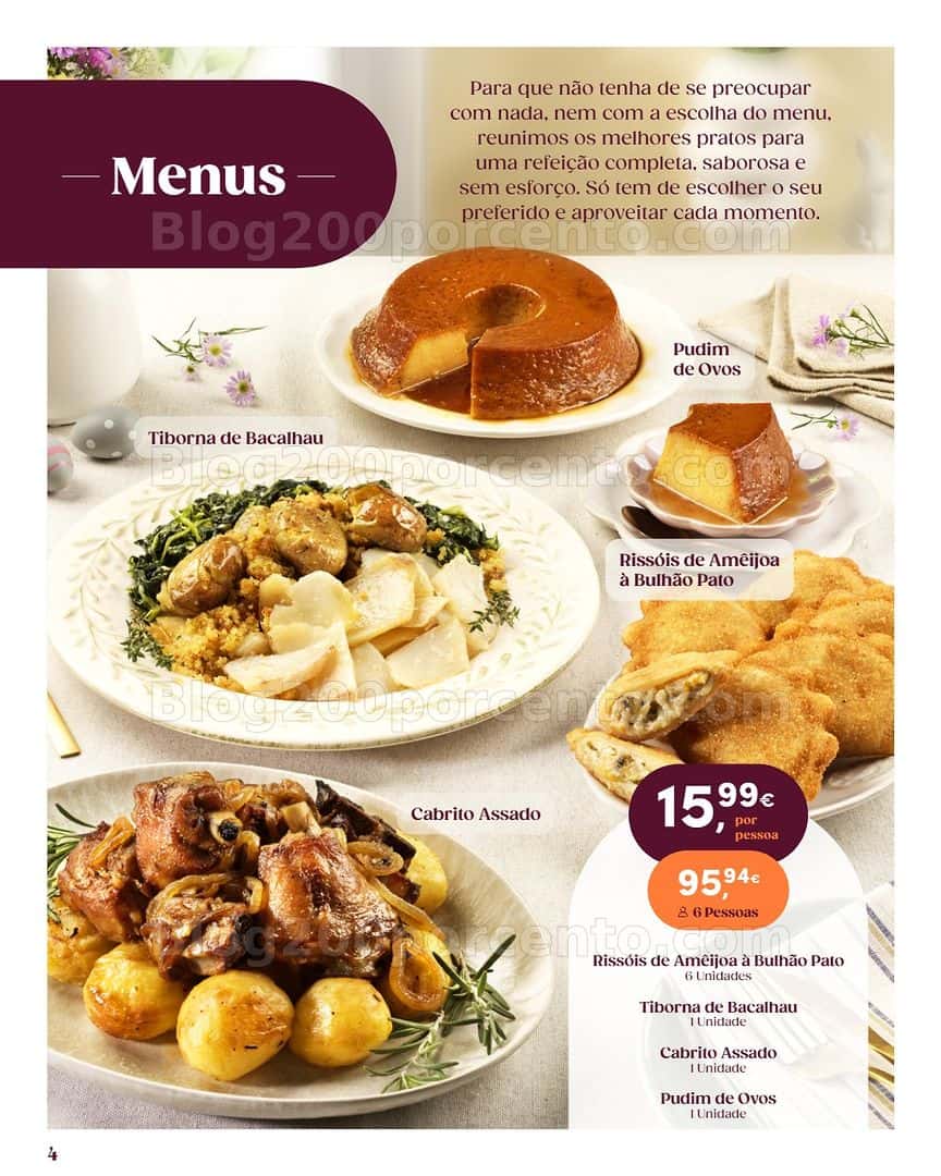 Antevisão Folheto CONTINENTE Páscoa Take Away Promoções de 17 março a 5 abril