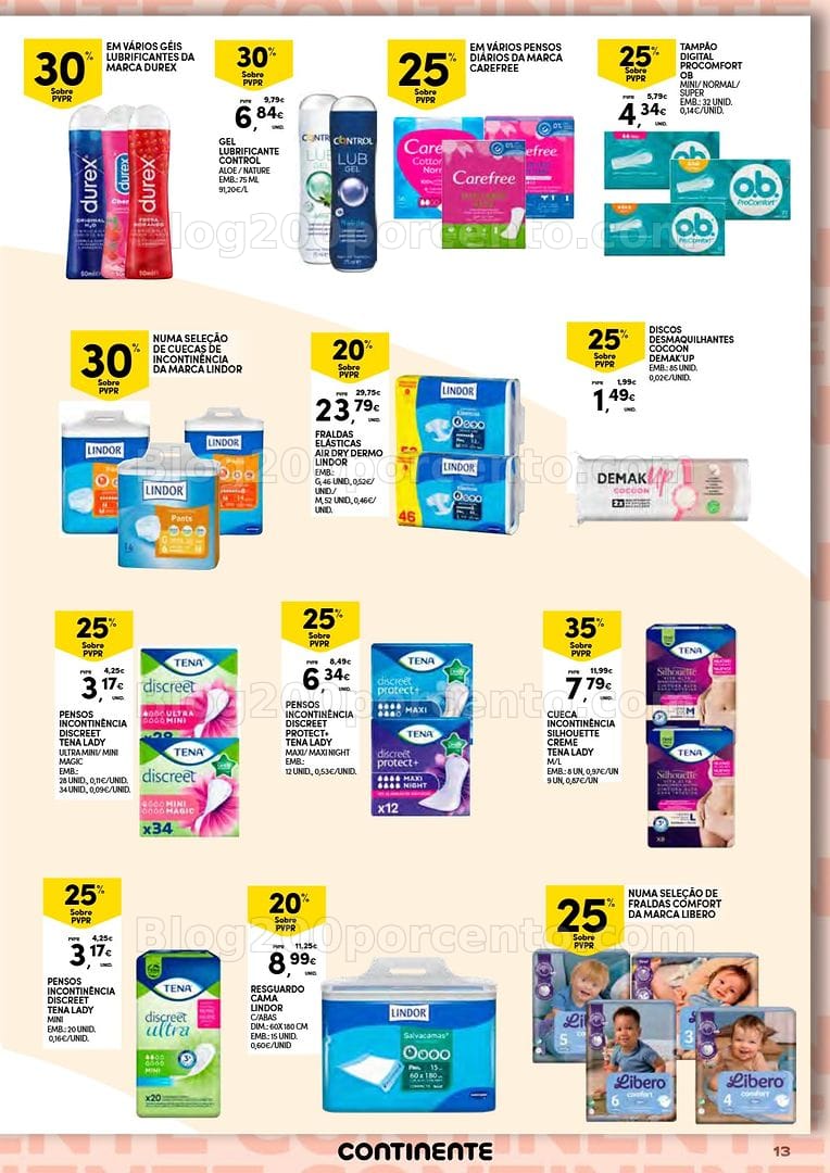 Antevisão Folheto CONTINENTE Açores Beleza Promoções até 6 abril