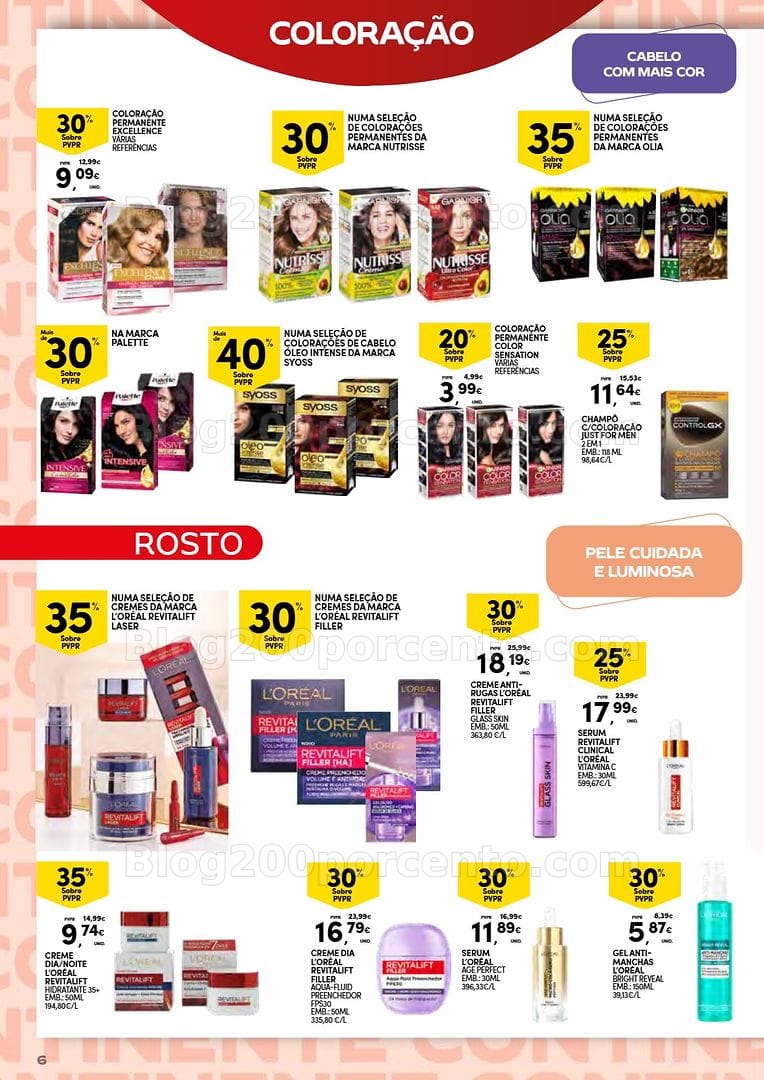 Antevisão Folheto CONTINENTE Açores Beleza Promoções até 6 abril