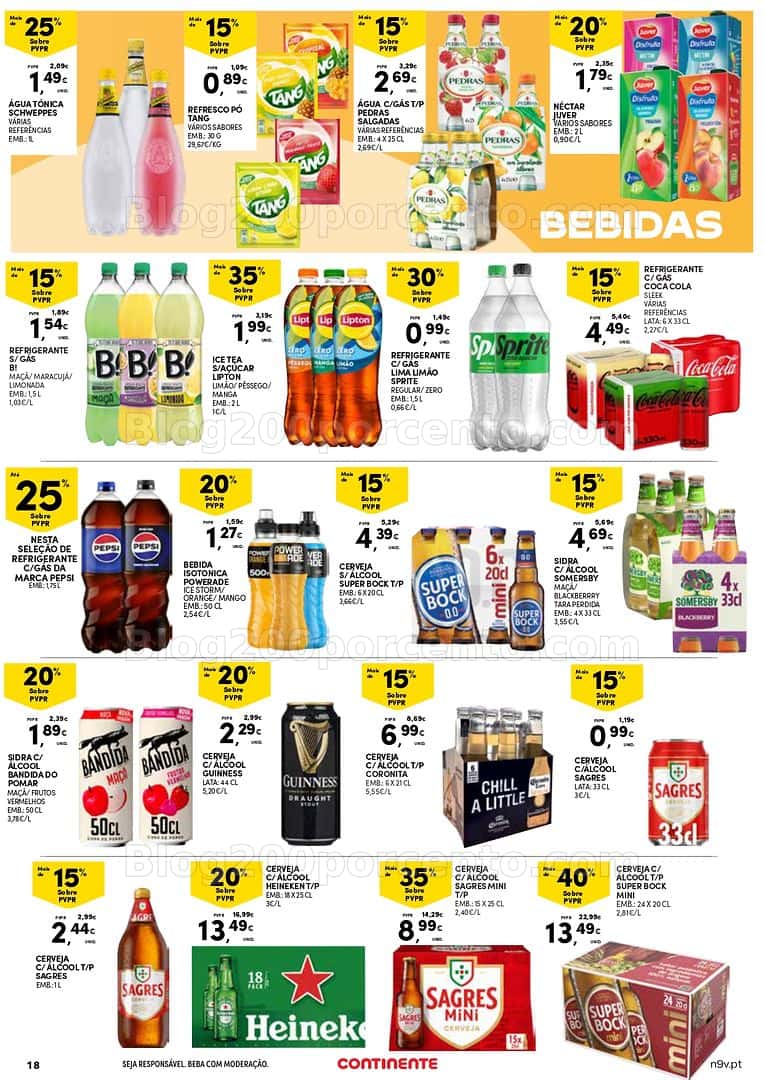 Antevisão Folheto CONTINENTE Açores Promoções de 5 a 18 março