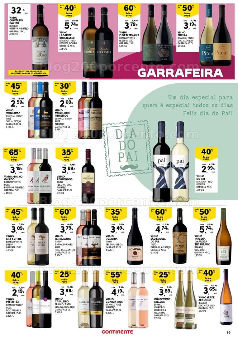 Antevisão Folheto CONTINENTE Açores Promoções de 5 a 18 março