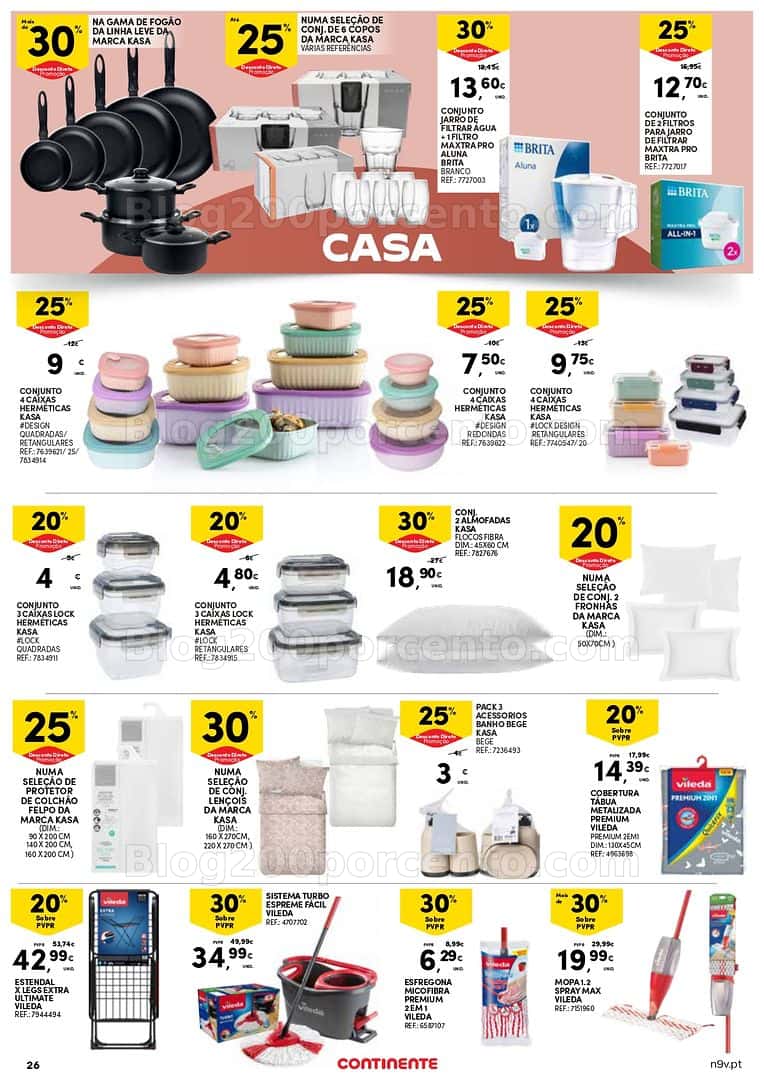 Antevisão Folheto CONTINENTE Bazar Açores Promoções até 18 março